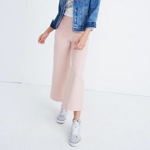 Madewell Emmet Pants in Blush Pink